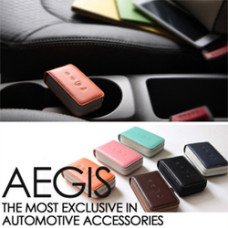 AEGIS SMART POP KEY LEATHER HOLDER FOR HYUNDAI GENESIS 2008-13