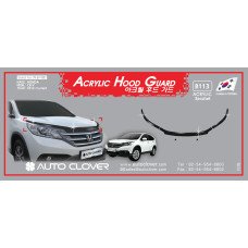 AUTOCLOVER ACRYLIC HOOD GUARD SET FOR HONDA CRV 2012-15