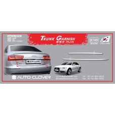 AUTOCLOVER TRUNK GARNISH SET FOR AUDI A6 2011-15