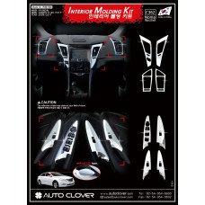 AUTOCLOVER INTERIOR MOLDING KIT SET FOR SONATA YF 2009-11