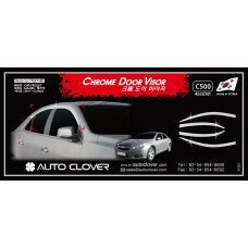 AUTOCLOVER CHROME DOOR VISOR SET CHEVROLET MALIBU 2011-15