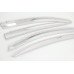 AUTOCLOVER CHROME DOOR VISOR SET FOR HONDA CIVIC 2012