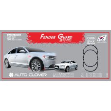 AUTOCLOVER FENDER GUARD_C SET FOR AUDI A6 2011-15