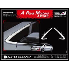 AUTOCLOVER A PILLAR MOLDING SET FOR KIA K3 CERATO 2012-15