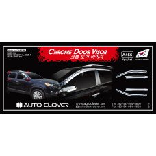 AUTOCLOVER CHROME DOOR VISOR FOR KIA SORENTO R 2012-13