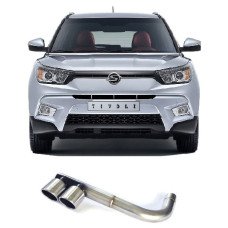 A.JUN TUNING TWIN TAIL MUFFLER KIT FOR SSANGYONG TIVOLI 2012-17