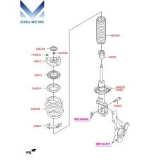 MOBIS NEW FRONT SHOCK ABSORBER HYUNDAI TUCSON TL 2015-18