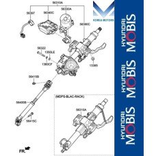 MOBIS COLUMN ASSY-STEERING SET FOR KIA SORENTO 2014-17