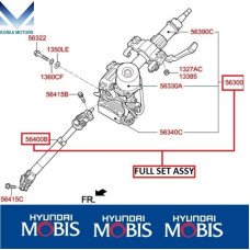 MOBIS COLUMN ASSY-STEERING SET FOR HYUNDAI VELOSTER 2011-18