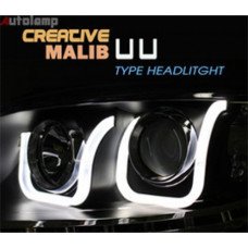 AUTOLAMP CREATIVE LED UU STYLE HEADLIGHTS CHEVROLET MALIBU 2012-13