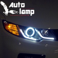 AUTOLAMP CCFL LED HEAD LIGHTS VER.2 KIA FORTE KOUP 2009-12