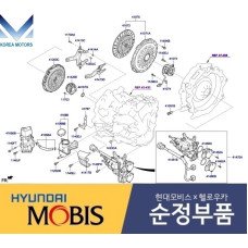 MOBIS CLUTCH & RELEASE FORK HYBRID HYUNDAI IONIQ KIA NIRO 2016-20