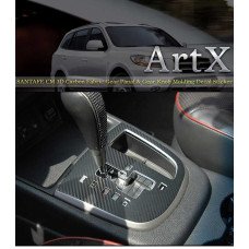 ARTX CARBON GEAR KNOB STICKERS HYUNDAI SANTA FE CM 2006-12